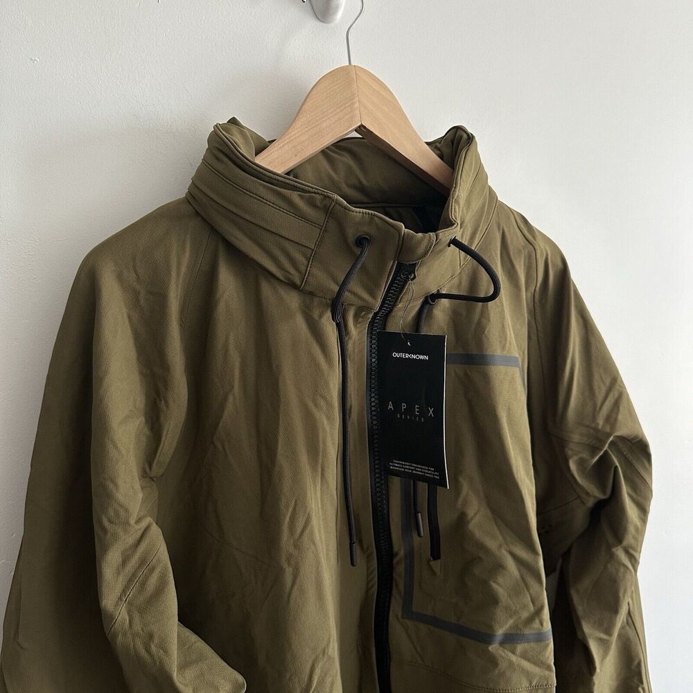 Outerknown Apex Jacket By Kelly Slater Waterproof Jacket Sz 2XL NWT $298